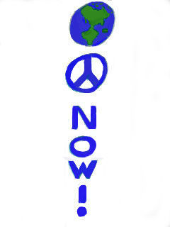 EARTH-PEACE SIGN-NOW!logo